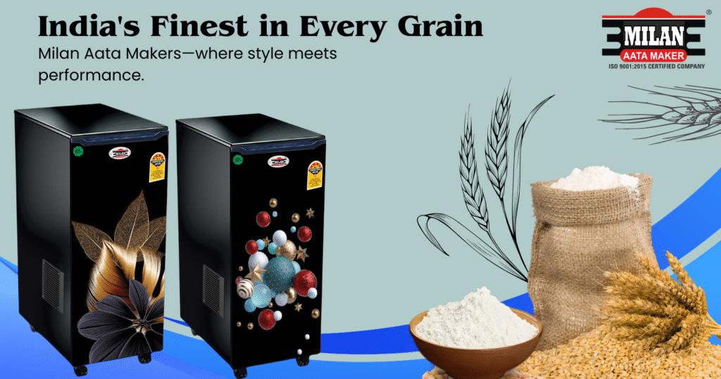Milan atta chakki machine for home use
