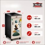 NEW LAUNCH 2026 Milan Aata Maker 1Hp Fully Automatic Domestic Aatachakki with Standard Accessories and Inside Auto LED Light...... (Elegant Aura) - Image 4
