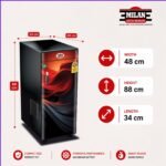NEW LAUNCH 2026 Milan Aata Maker 1Hp Fully Automatic Domestic Aatachakki with Standard Accessories and Inside Auto LED Light...... (Red Aura) - Image 4