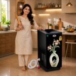 Milan Aata Maker 1Hp Fully Automatic Domestic Aatachakki with Inbuilt Vaccume and Inside Auto LED Light (Pot Flower) - Image 2