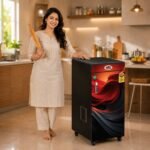 NEW LAUNCH 2026 Milan Aata Maker 1Hp Fully Automatic Domestic Aatachakki with Standard Accessories and Inside Auto LED Light...... (Red Aura) - Image 2