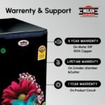 Milan Aata Maker 1Hp Fully Automatic Domestic Aatachakki with Standard Accessories and Inside Auto LED Light (Two Flower)… - Image 2