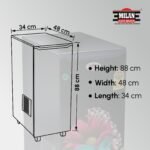 Milan Aata Maker 1Hp Fully Automatic Domestic Aatachakki with Standard Accessories and Inside Auto LED Light (Two Flower)… - Image 4